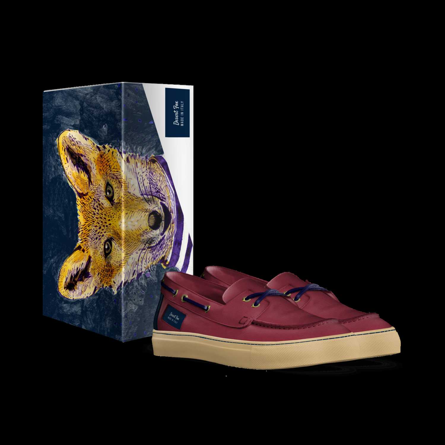 Desert Fox A Custom Shoe concept by Rommel Agee