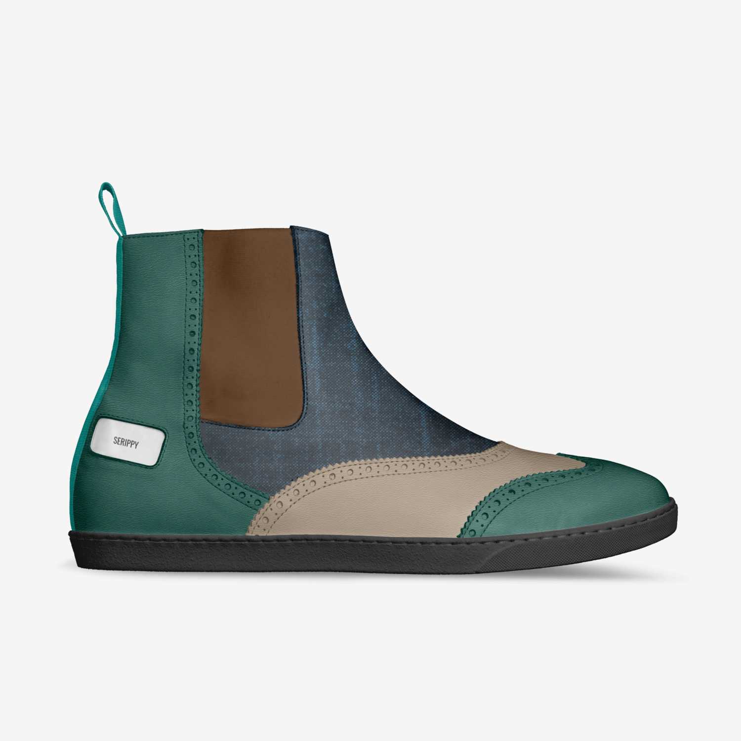 SERIPPY  custom made in Italy shoes by Sherelle Rippy | Side view