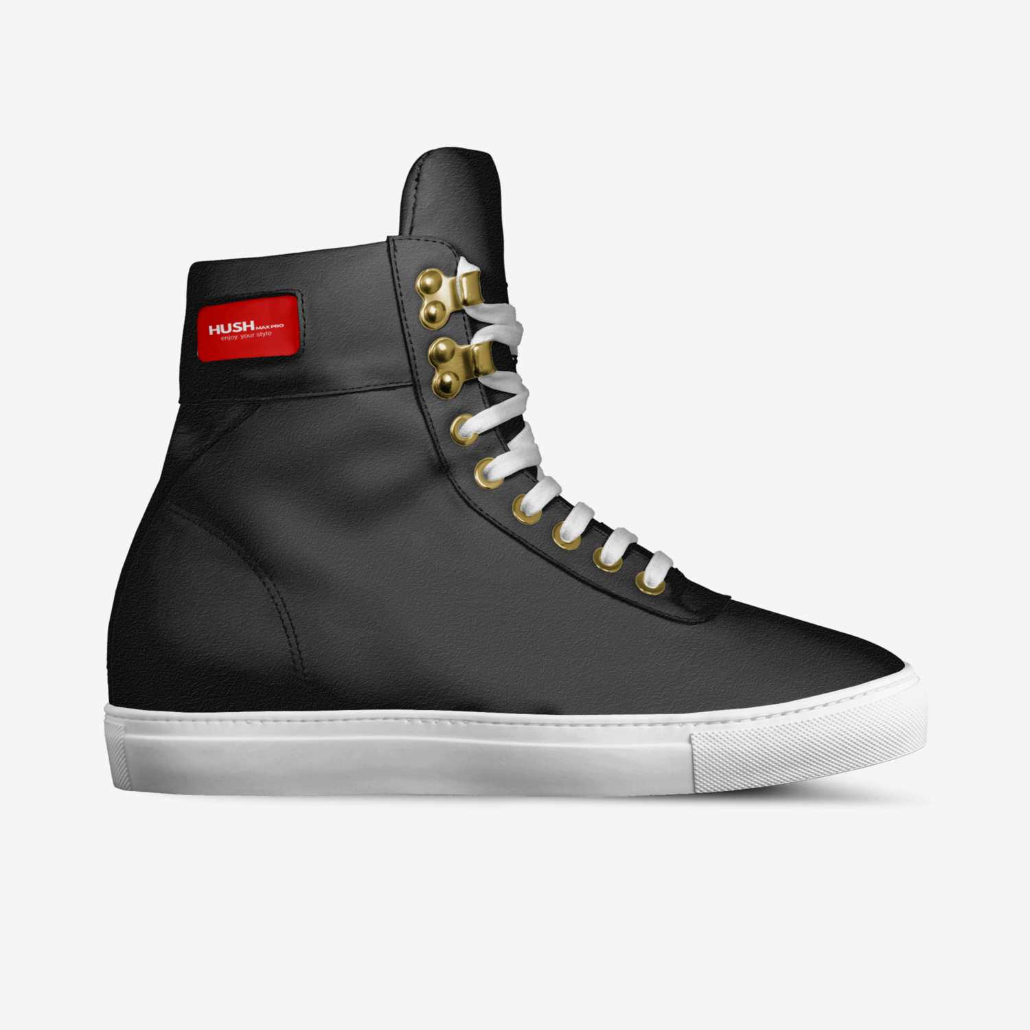 Hush Max Pro custom made in Italy shoes by Hush Wears | Side view