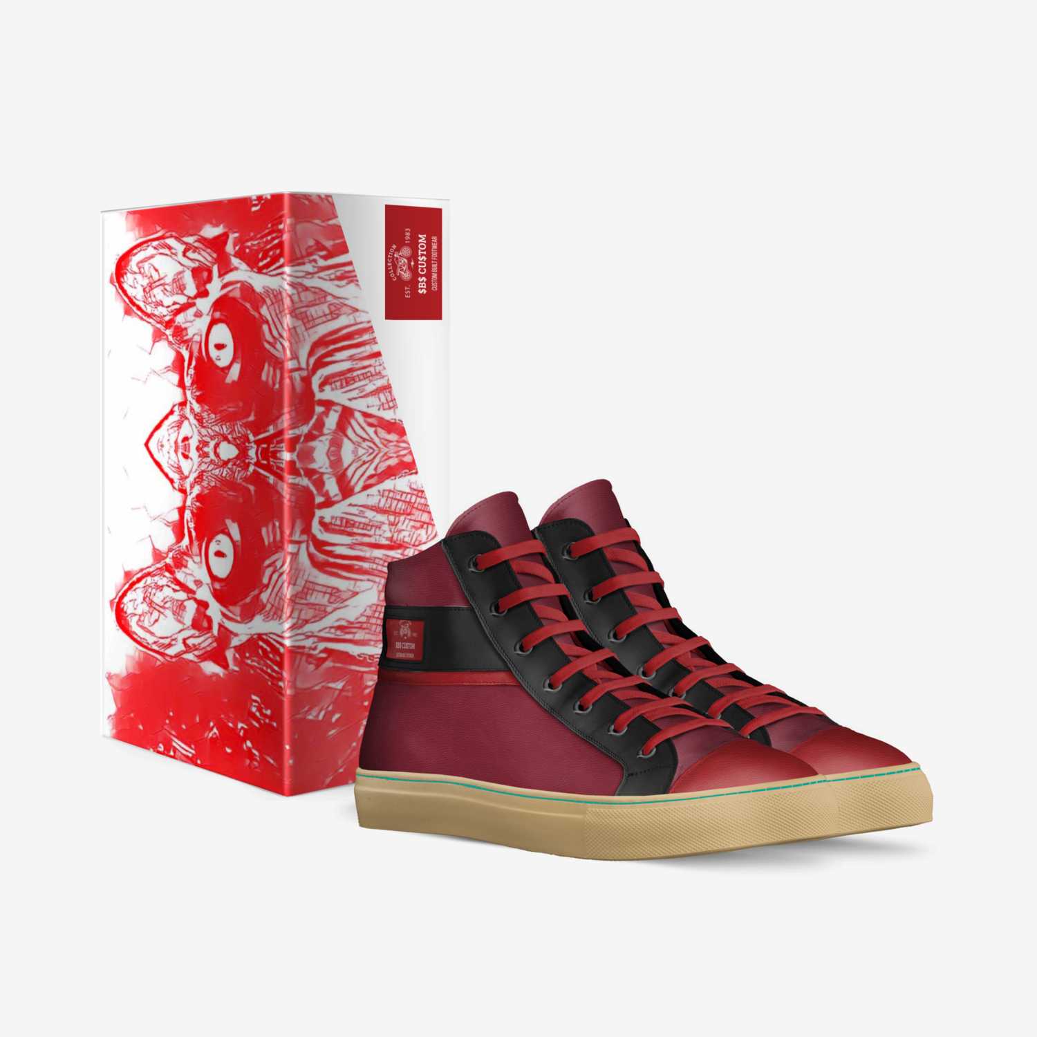 $B$ CU$TOM custom made in Italy shoes by Sacha Raeburn | Box view