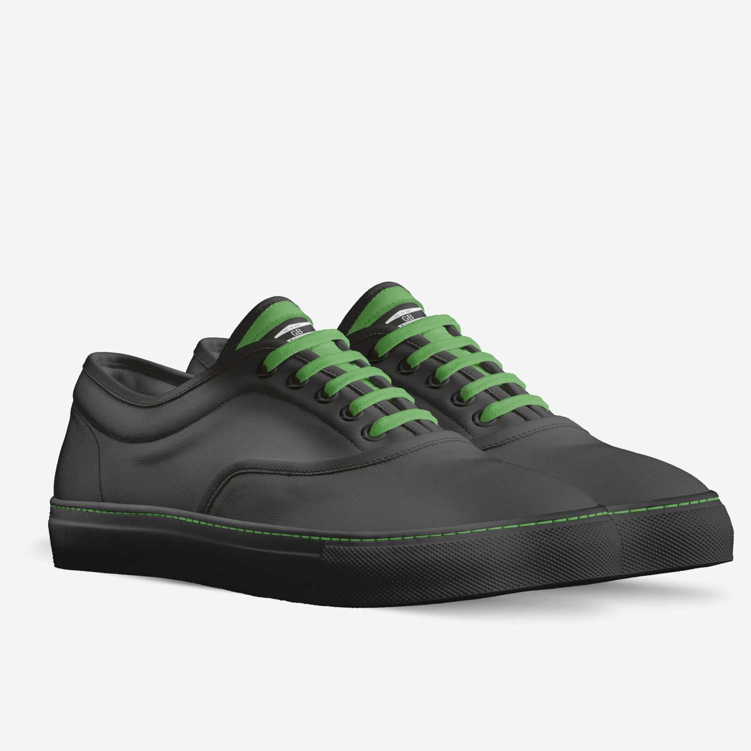 Gb custom made in Italy shoes by Dean Tobin | Double view