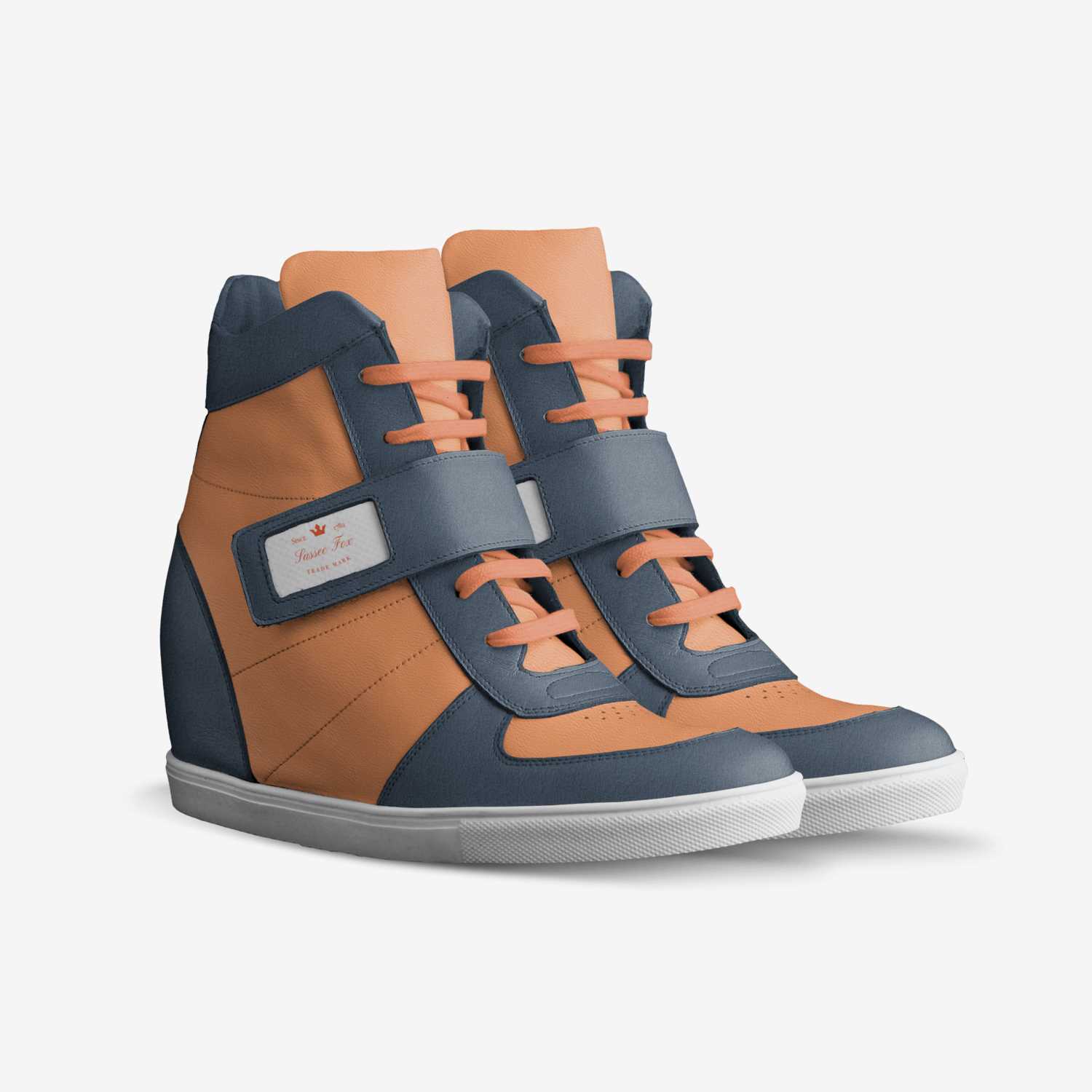 Sassee Fox custom made in Italy shoes by J Tizzle | Double view