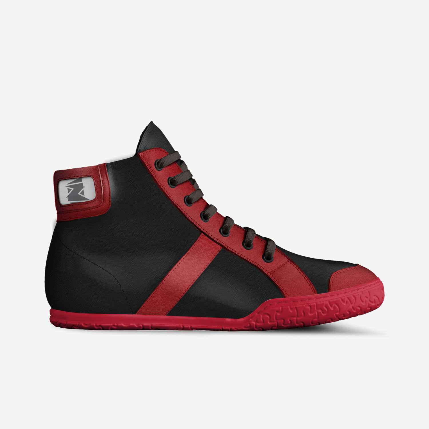 Zembe (Robin Red) custom made in Italy shoes by Michael Cazembe | Side view