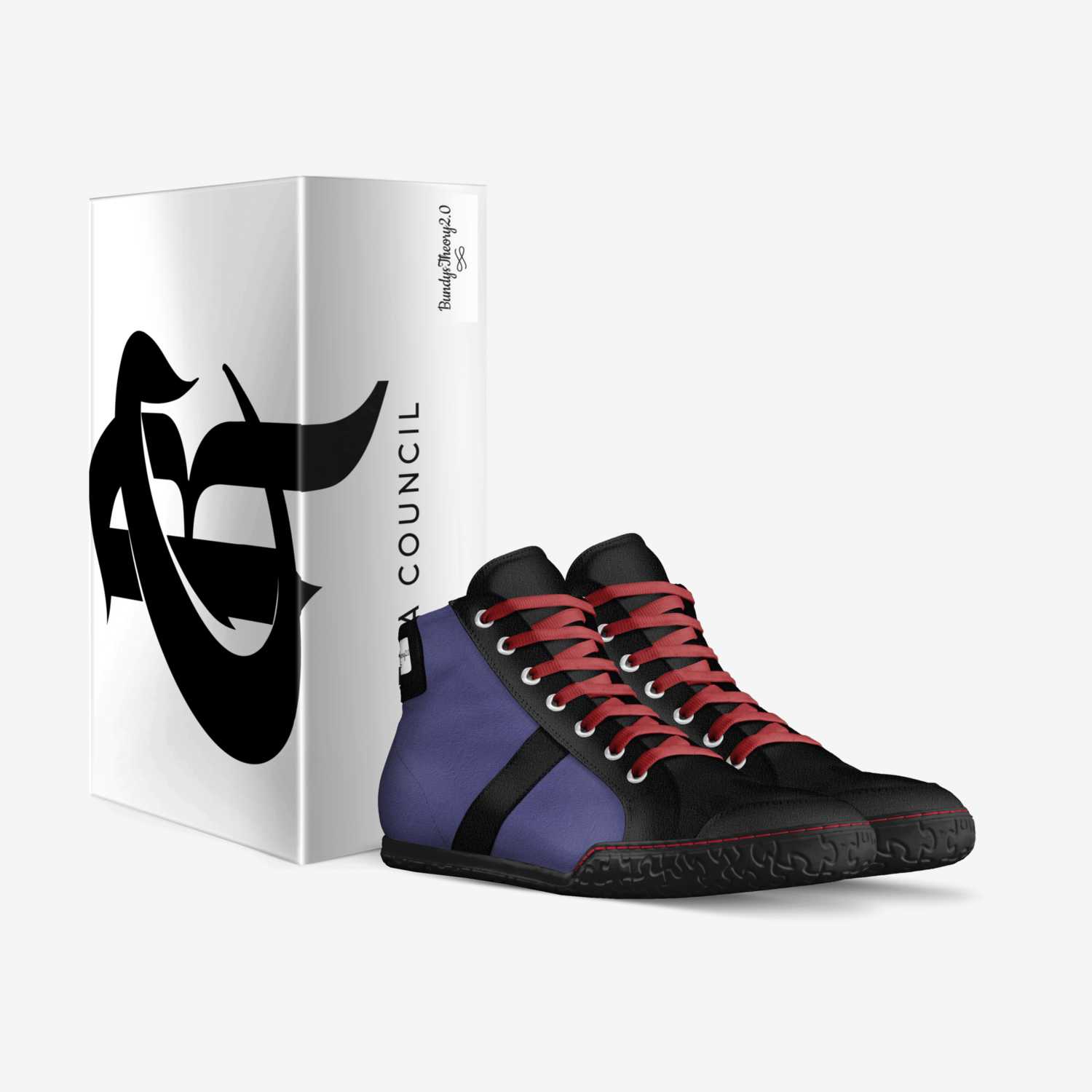 BundysTheory2.0 custom made in Italy shoes by Jeremey Mcadoo | Box view