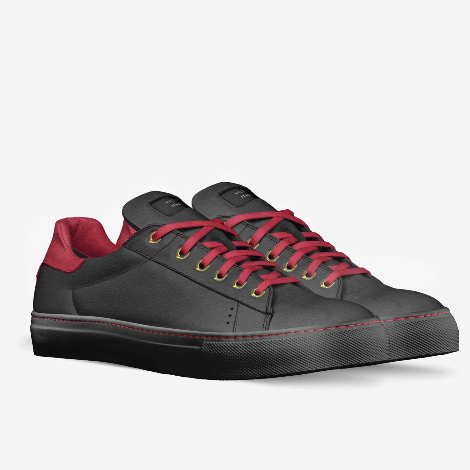 VGTB custom made in Italy shoes by Tatted Beast | Double view
