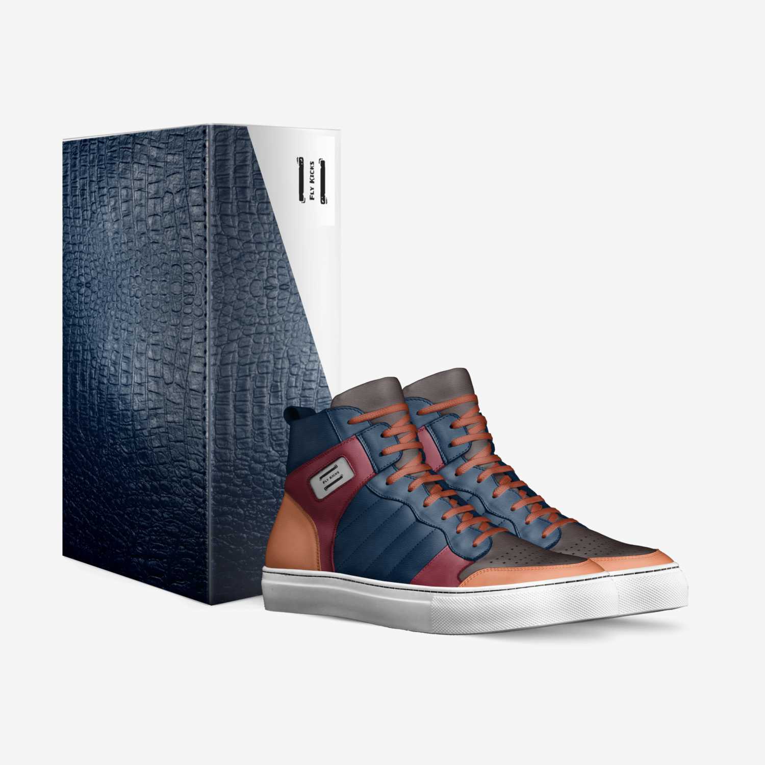 Fly Kicks custom made in Italy shoes by Holden John Michael Seton | Box view