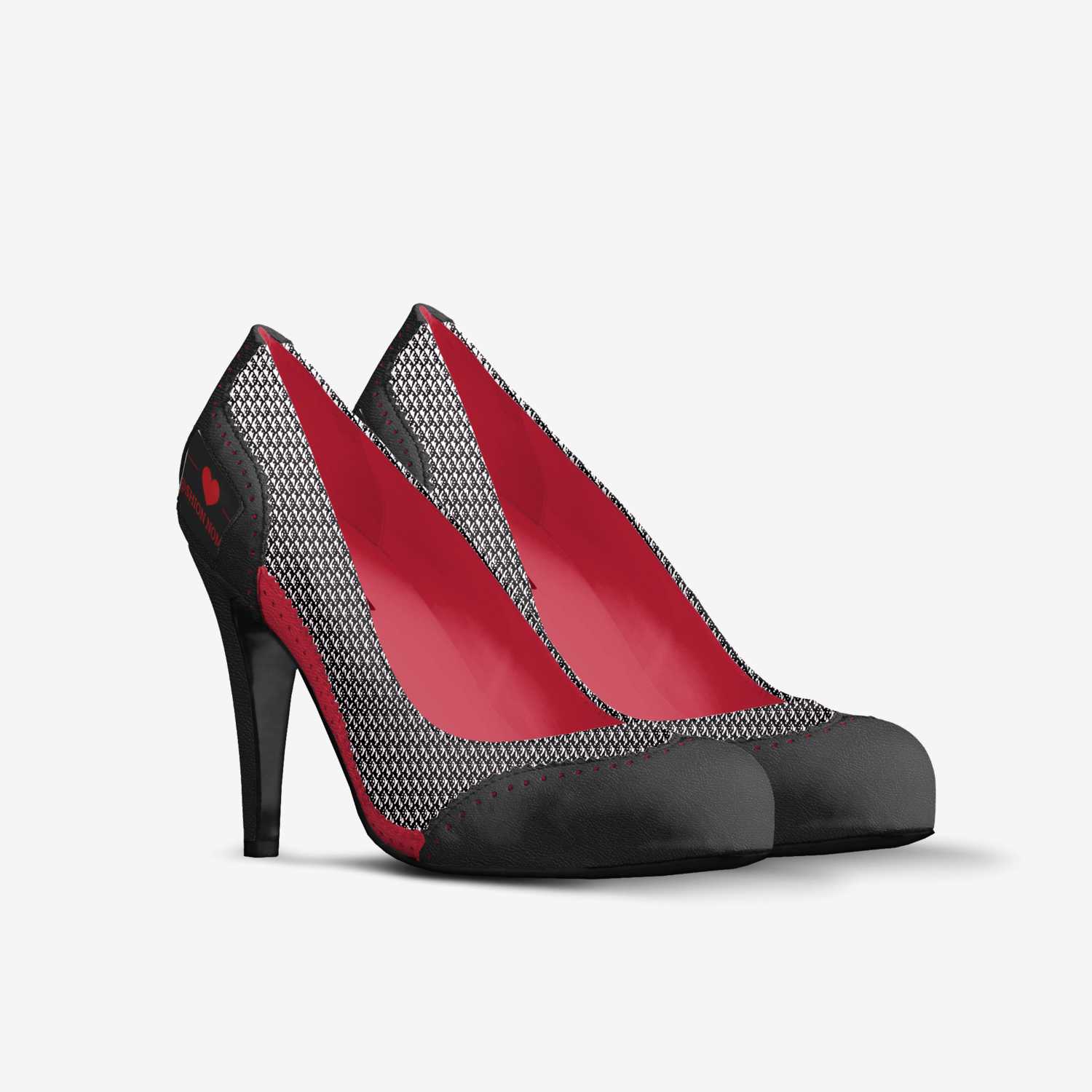 Betty custom made in Italy shoes by Allison Brewer | Double view