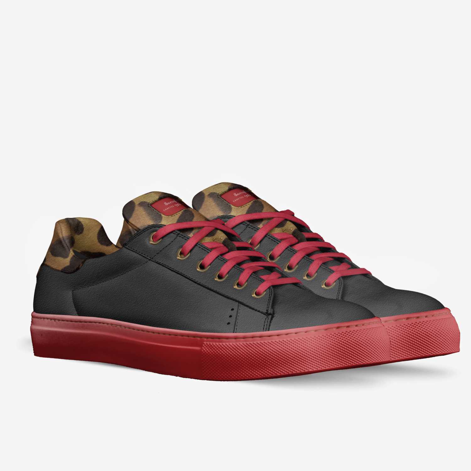 $acrifice custom made in Italy shoes by Sacha Raeburn | Double view
