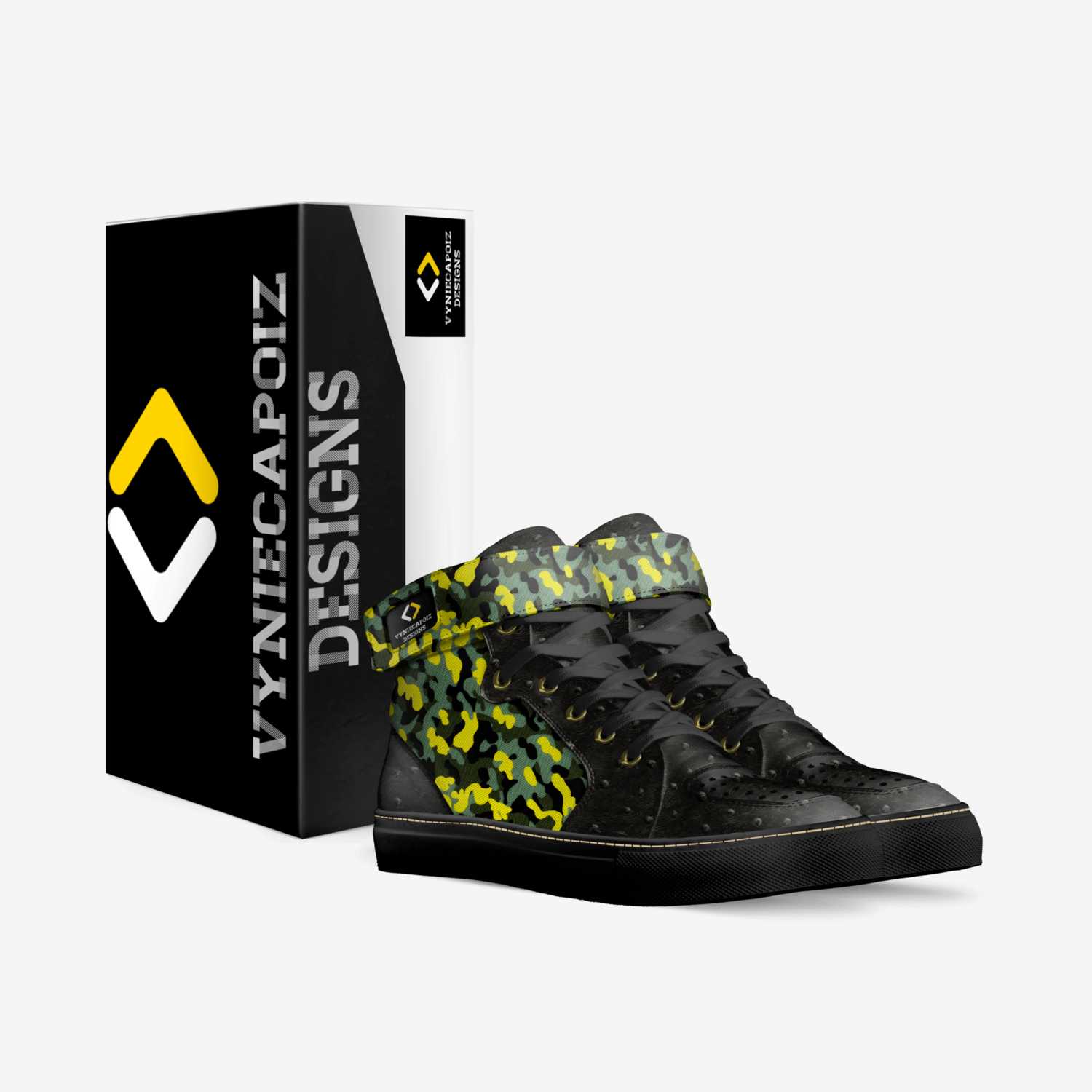 Vyniecapoi'z custom made in Italy shoes by Leslie Gray | Box view