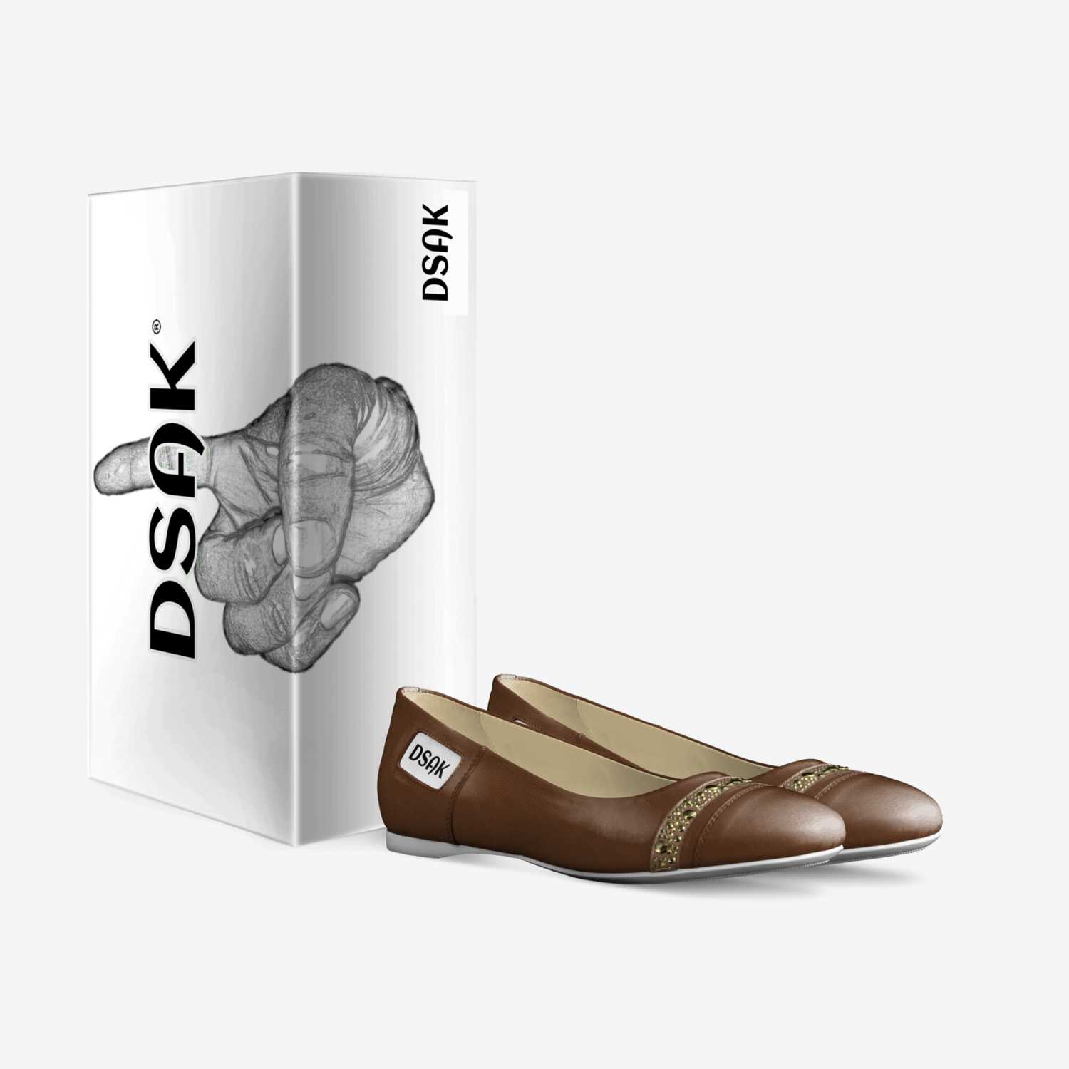 DSAKBrownBirds custom made in Italy shoes by Cedric E. Williams | Box view