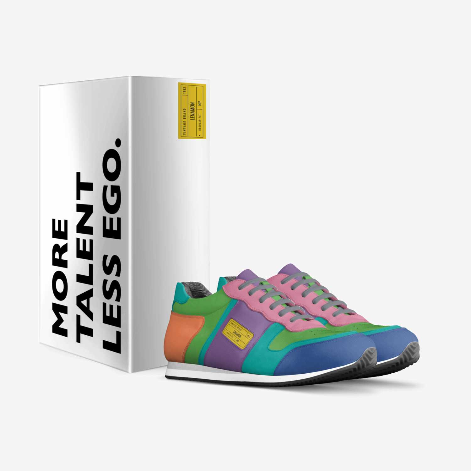 LenaMon custom made in Italy shoes by Ashante Timoll | Box view