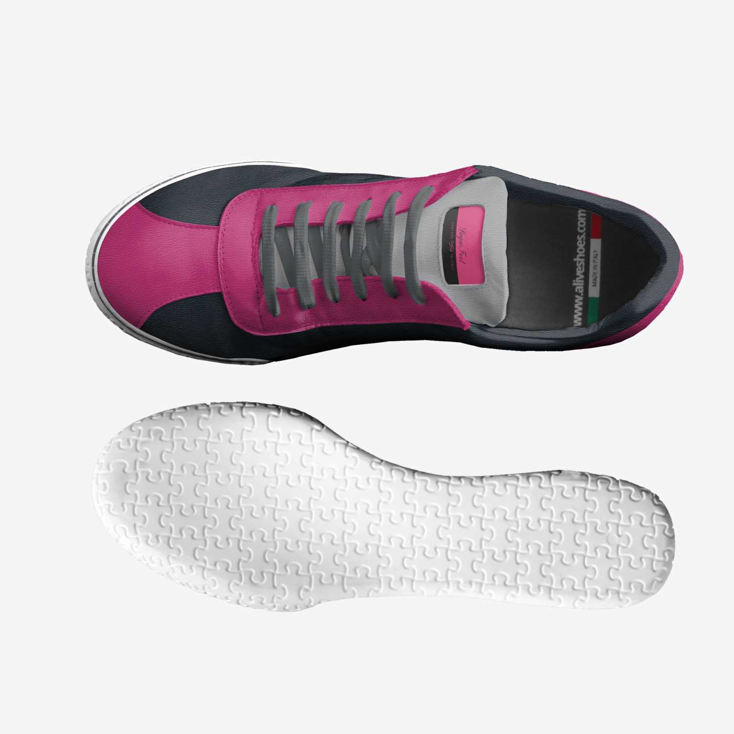 SugarFoot custom made in Italy shoes by Christy Peeks | Top view