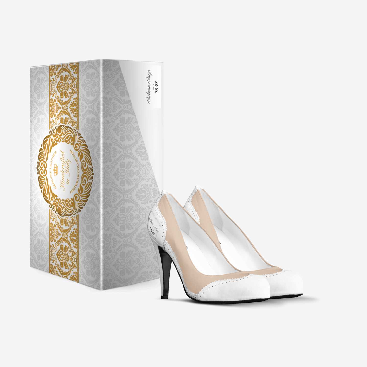 Archana Aneja custom made in Italy shoes by Archana Aneja | Box view
