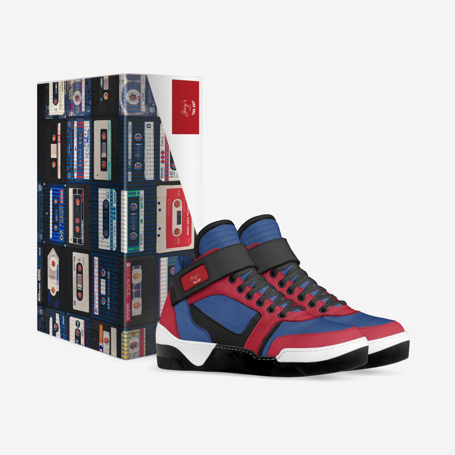 Javy's custom made in Italy shoes by Jarvere Watson | Box view