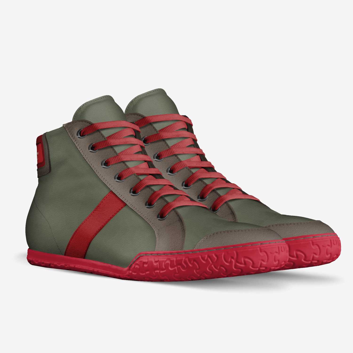 N!eme custom made in Italy shoes by Jaquan Lumpkin | Double view