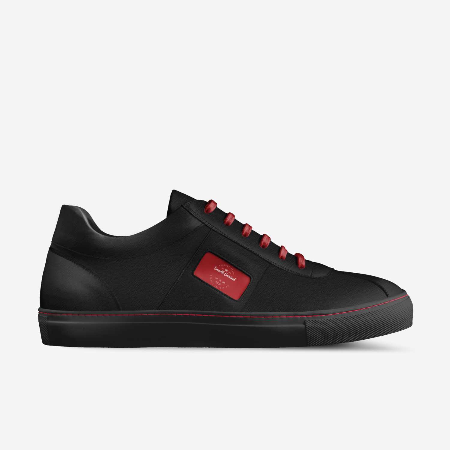 Smooth Criminal custom made in Italy shoes by Jaime Rolon | Side view