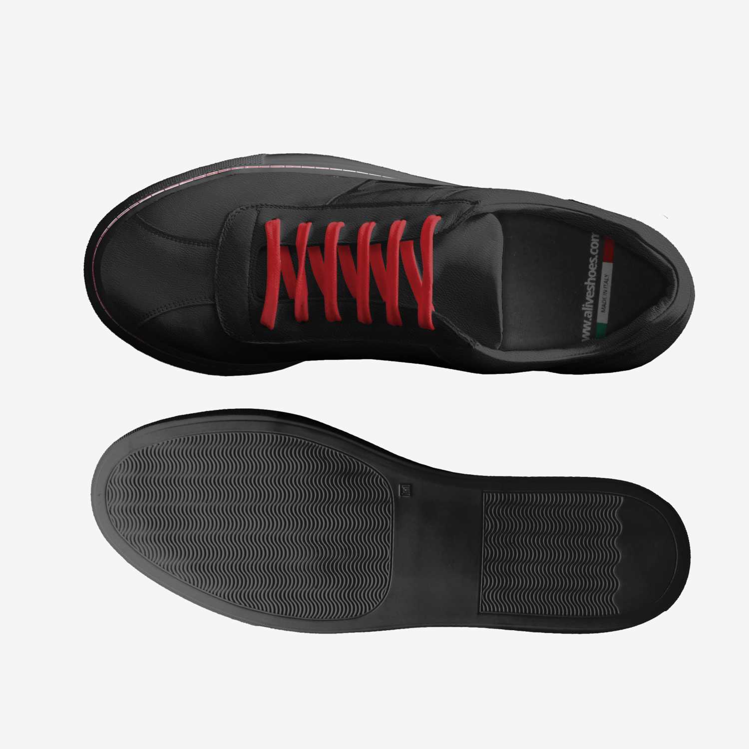Smooth Criminal custom made in Italy shoes by Jaime Rolon | Top view