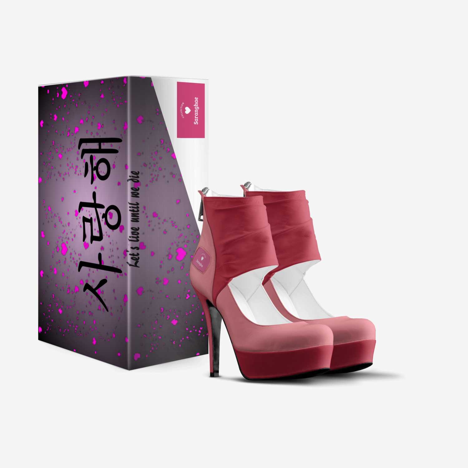 Saranghae custom made in Italy shoes by Aomoji Kei | Box view