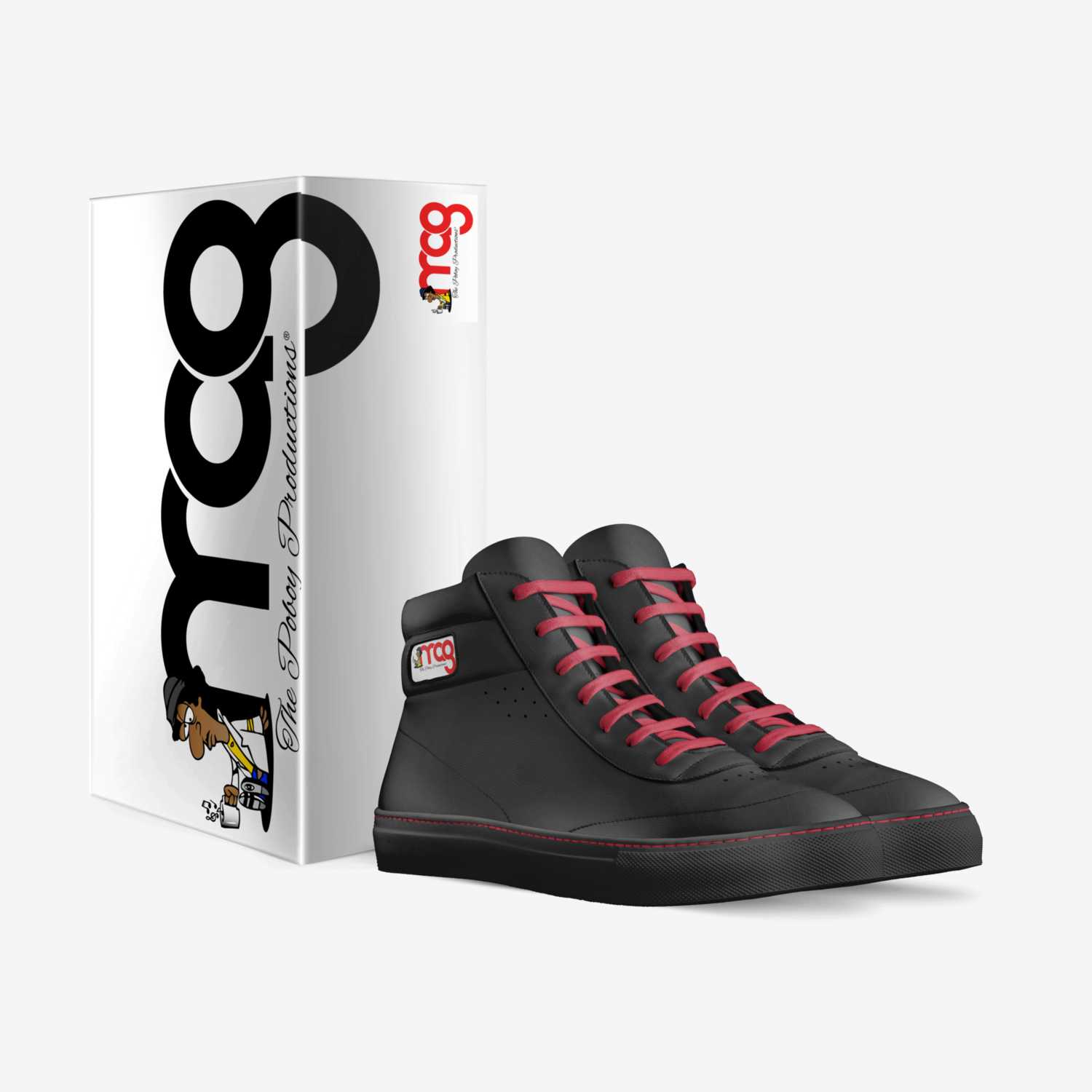 D-boyz custom made in Italy shoes by Marcus Brown | Box view