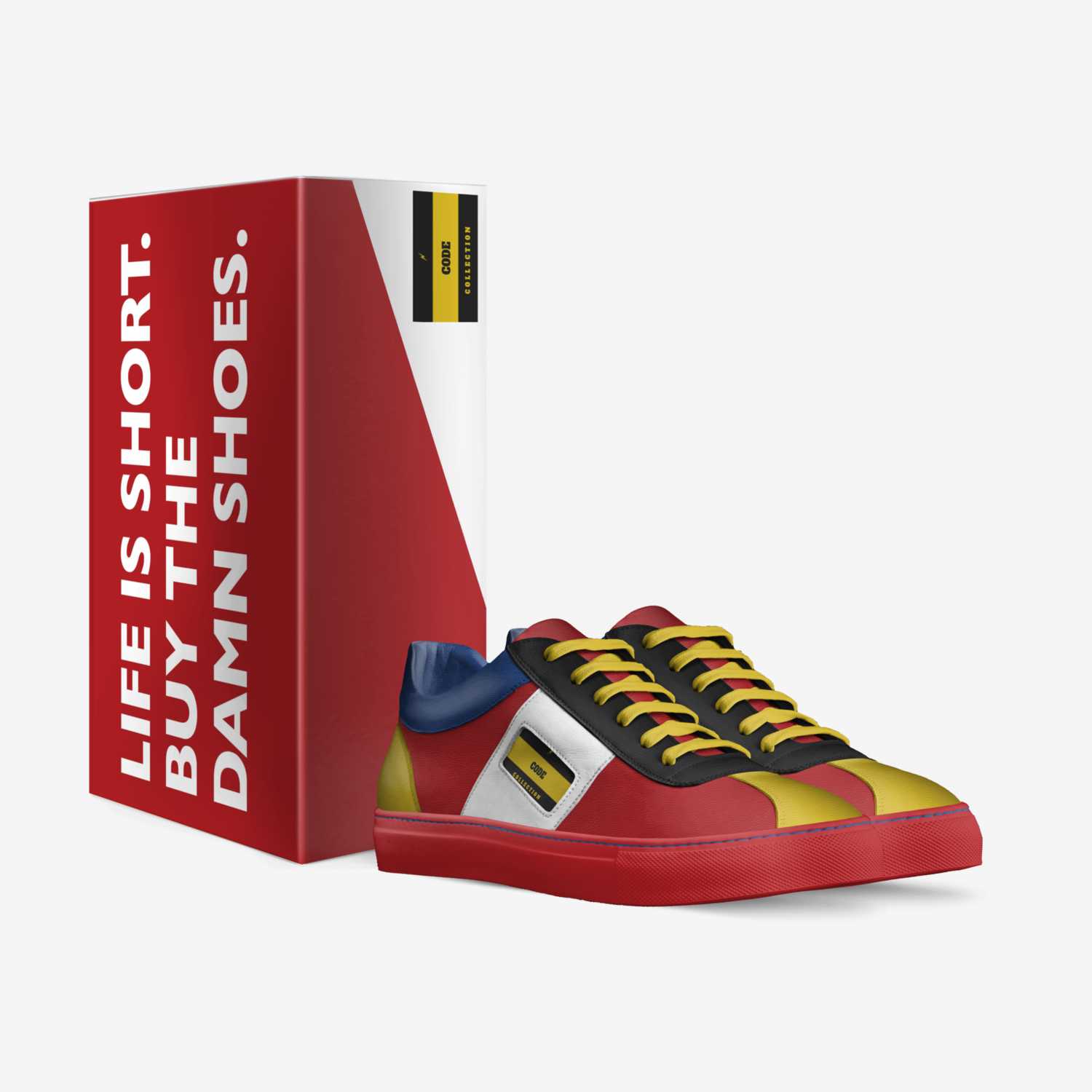 CODE custom made in Italy shoes by Morris Singletary | Box view