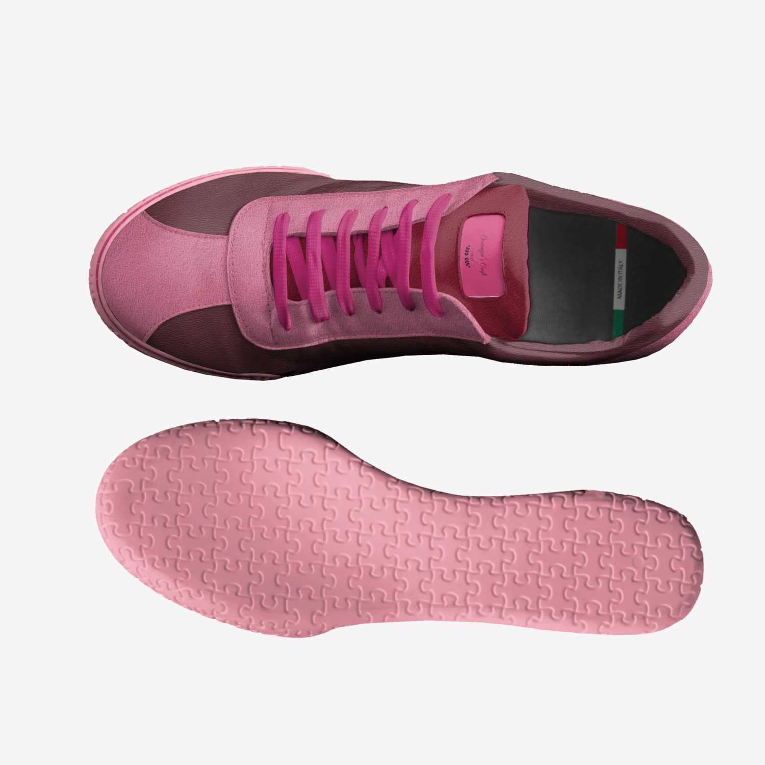 Carnegie's Craft custom made in Italy shoes by Chassica Griffin | Top view