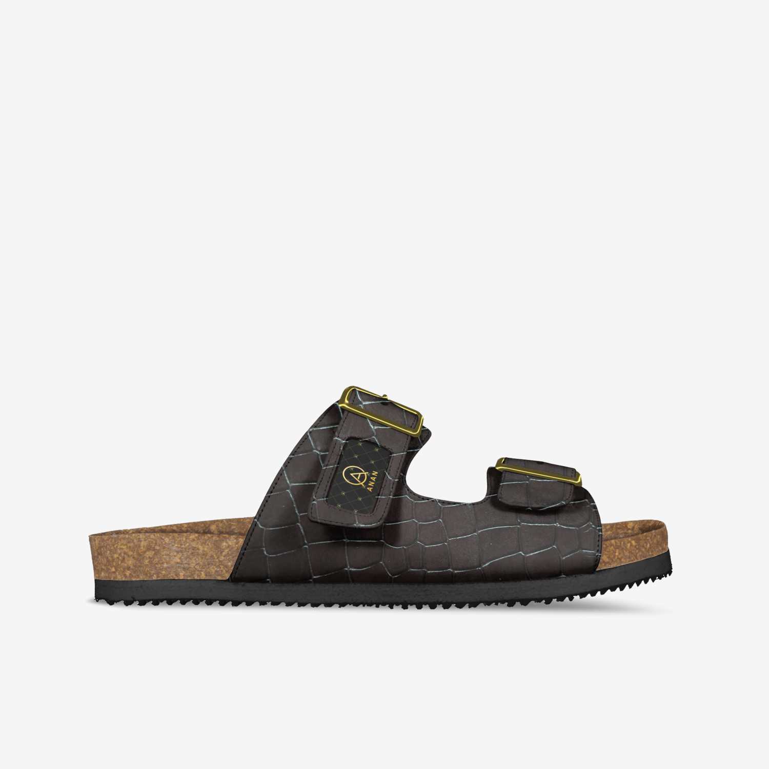 ANAN custom made in Italy shoes by Sonya Q Blackmon | Side view