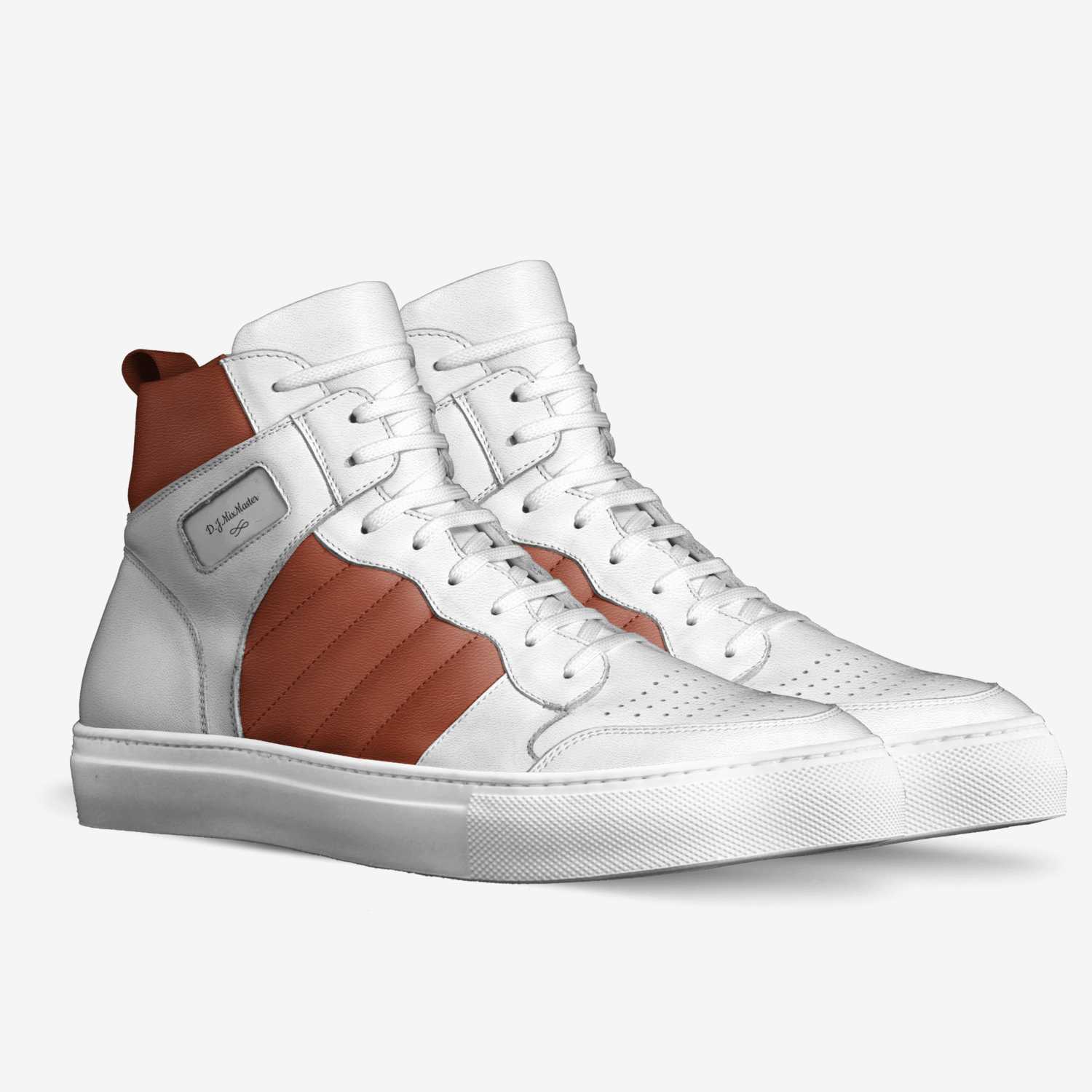 D.J.MixMaster custom made in Italy shoes by Kedrick Burke | Double view