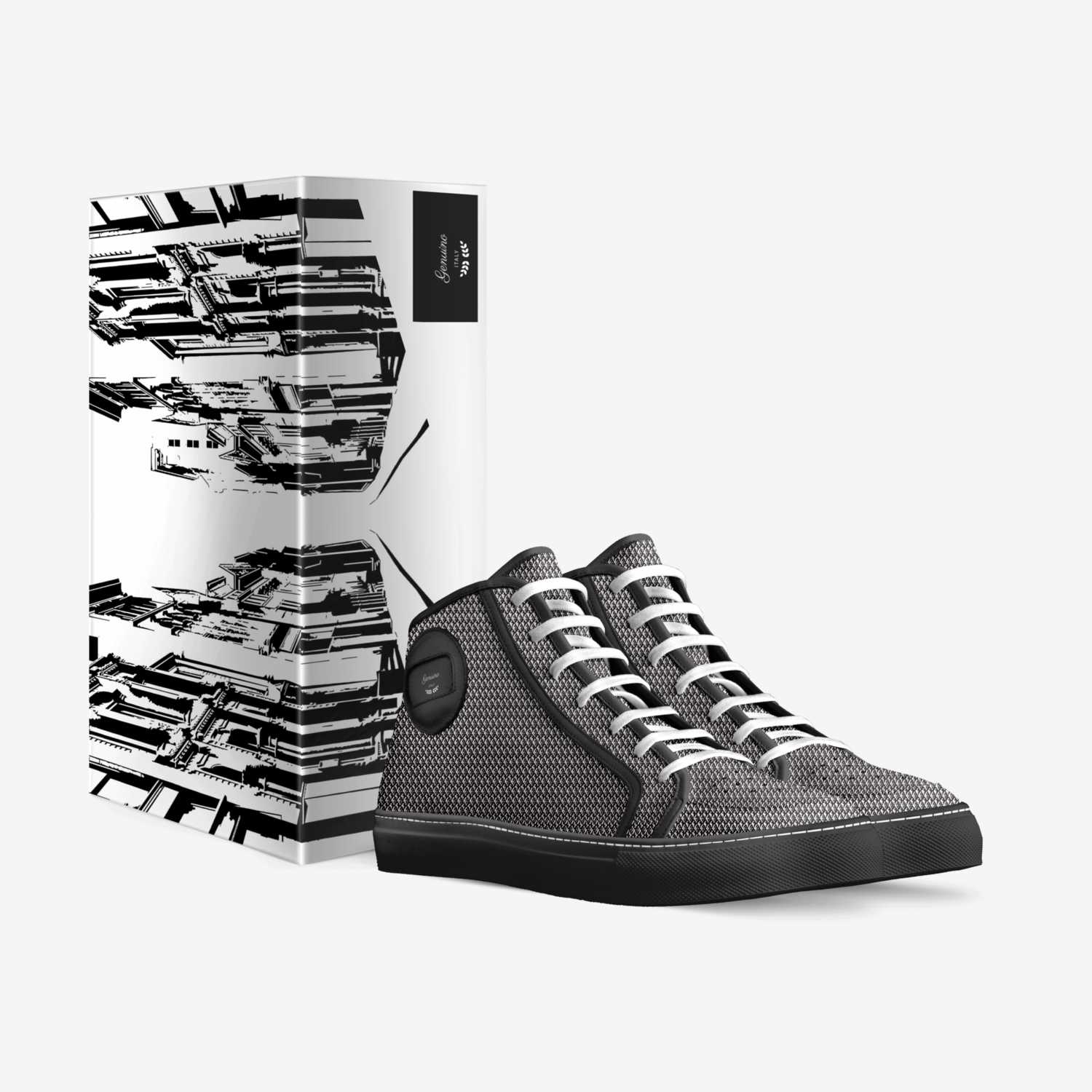Genuino custom made in Italy shoes by Shalir Cottman | Box view