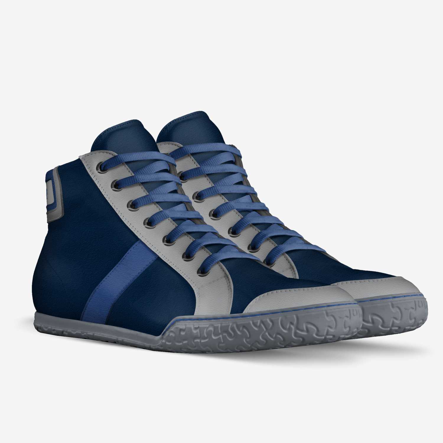 Krush custom made in Italy shoes by Arkaidian Black | Double view