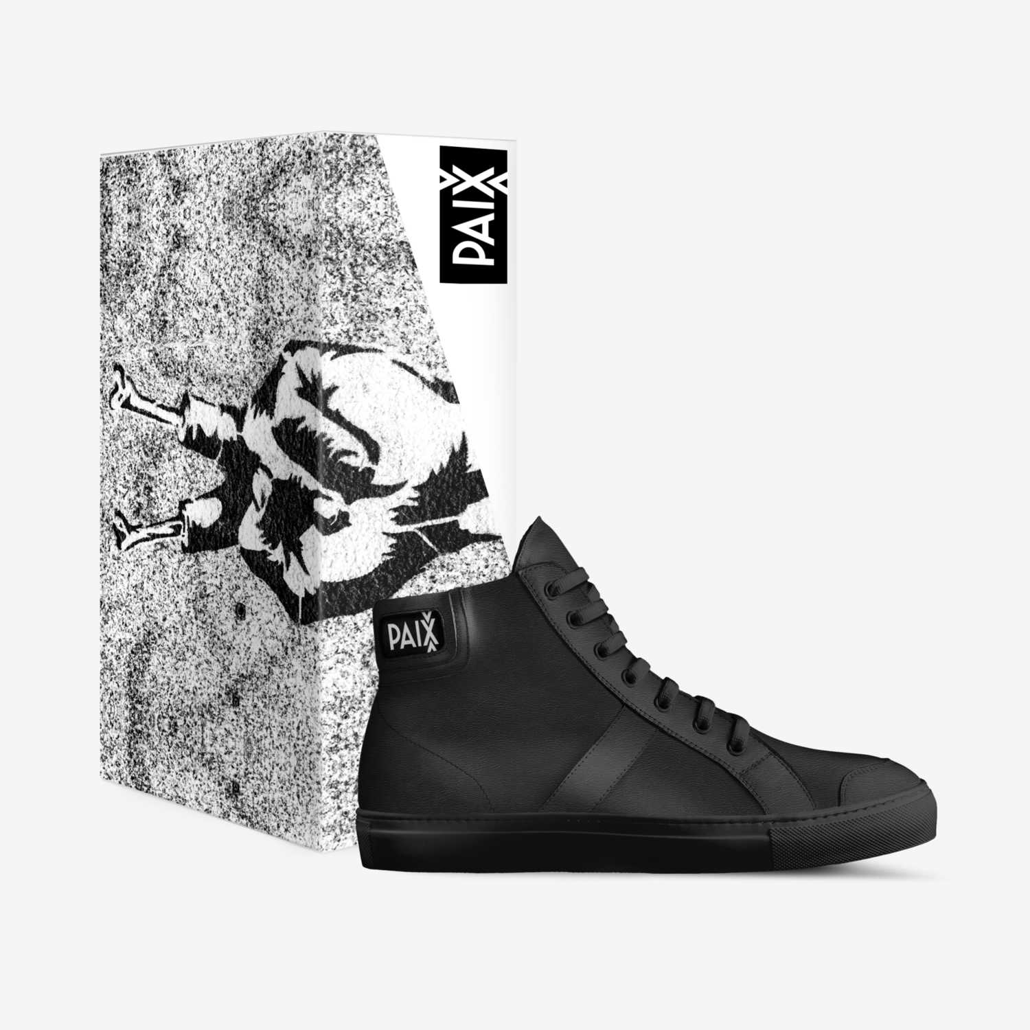 PAIX custom made in Italy shoes by Agency Aliveshoes | Box view