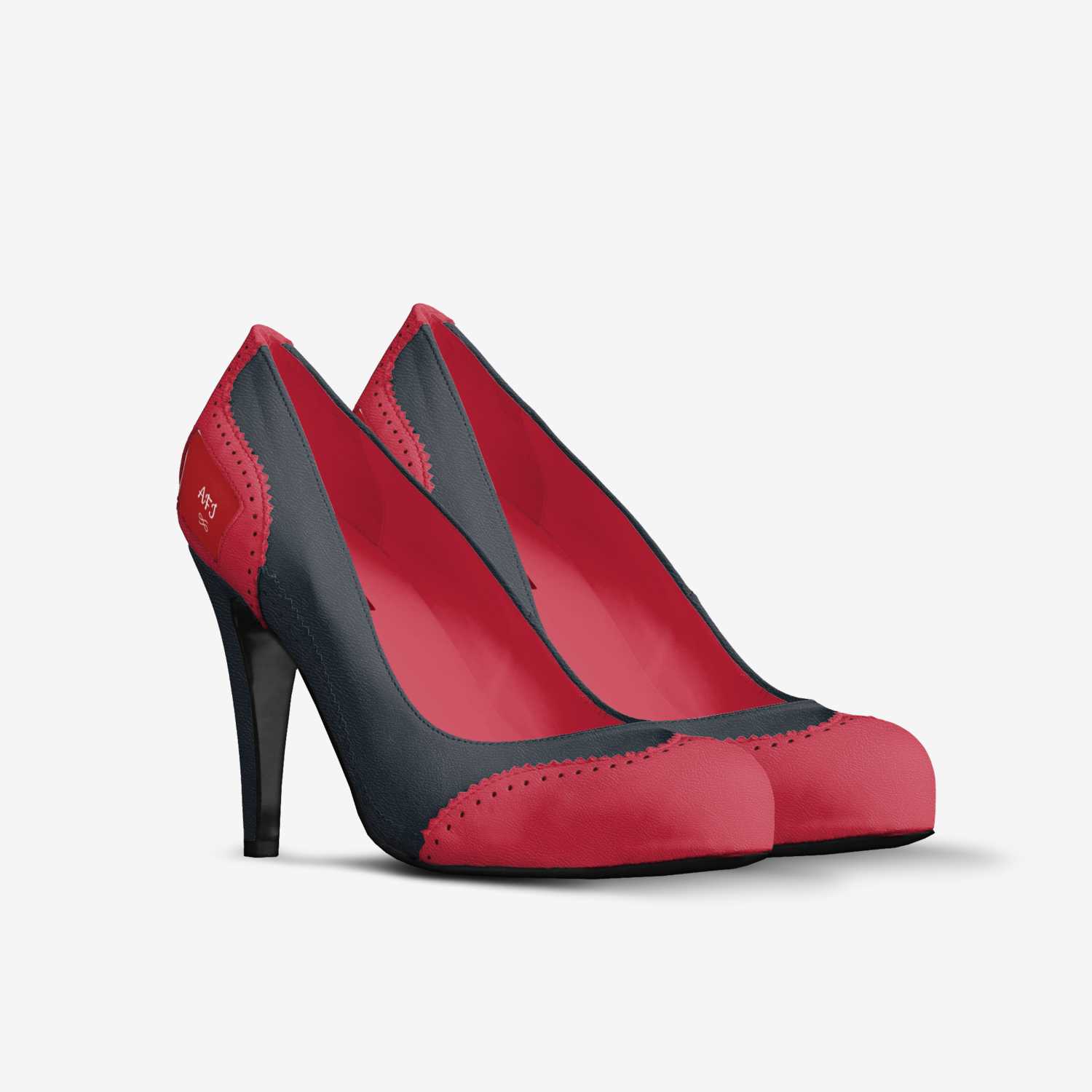 AFI custom made in Italy shoes by Arfa Hassan | Double view