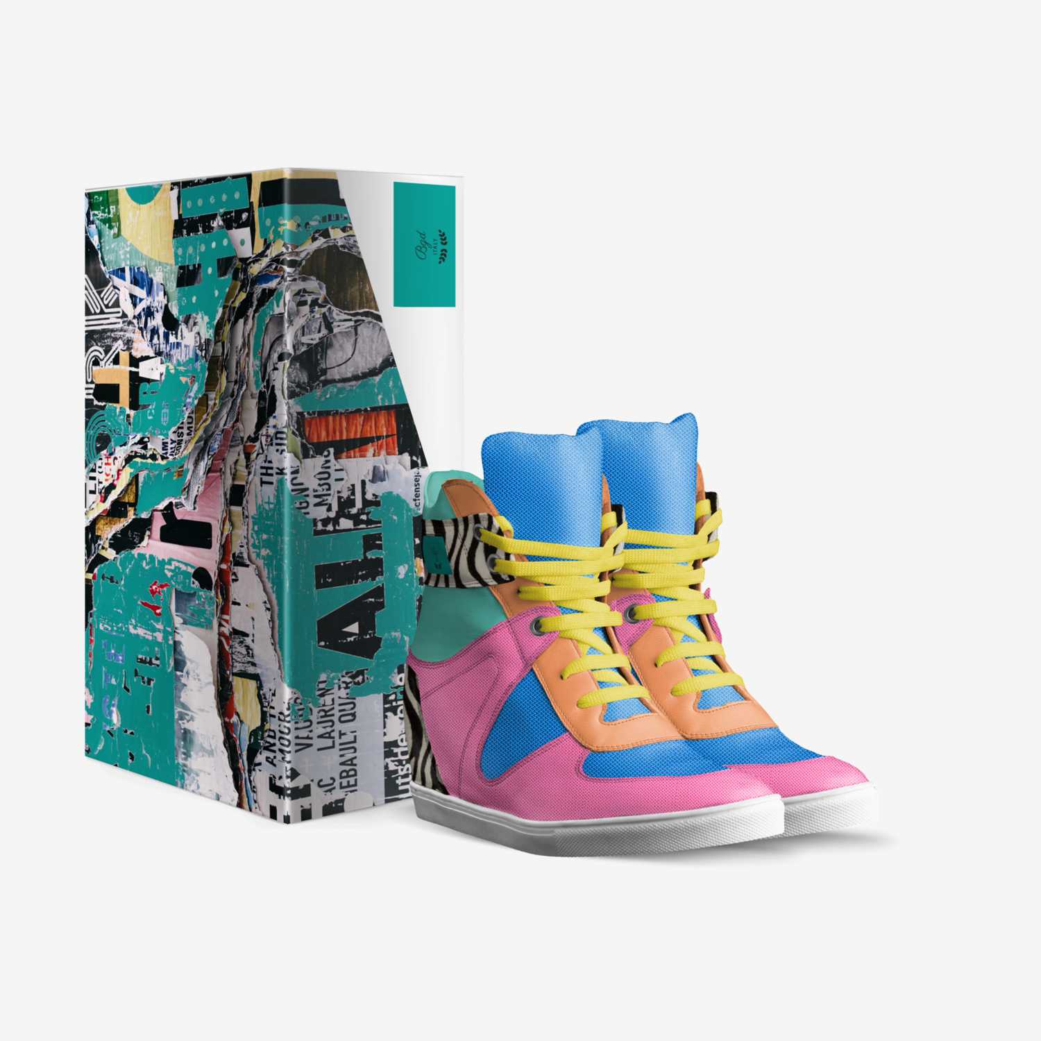 Bgd custom made in Italy shoes by Shakema Mcmichael | Box view