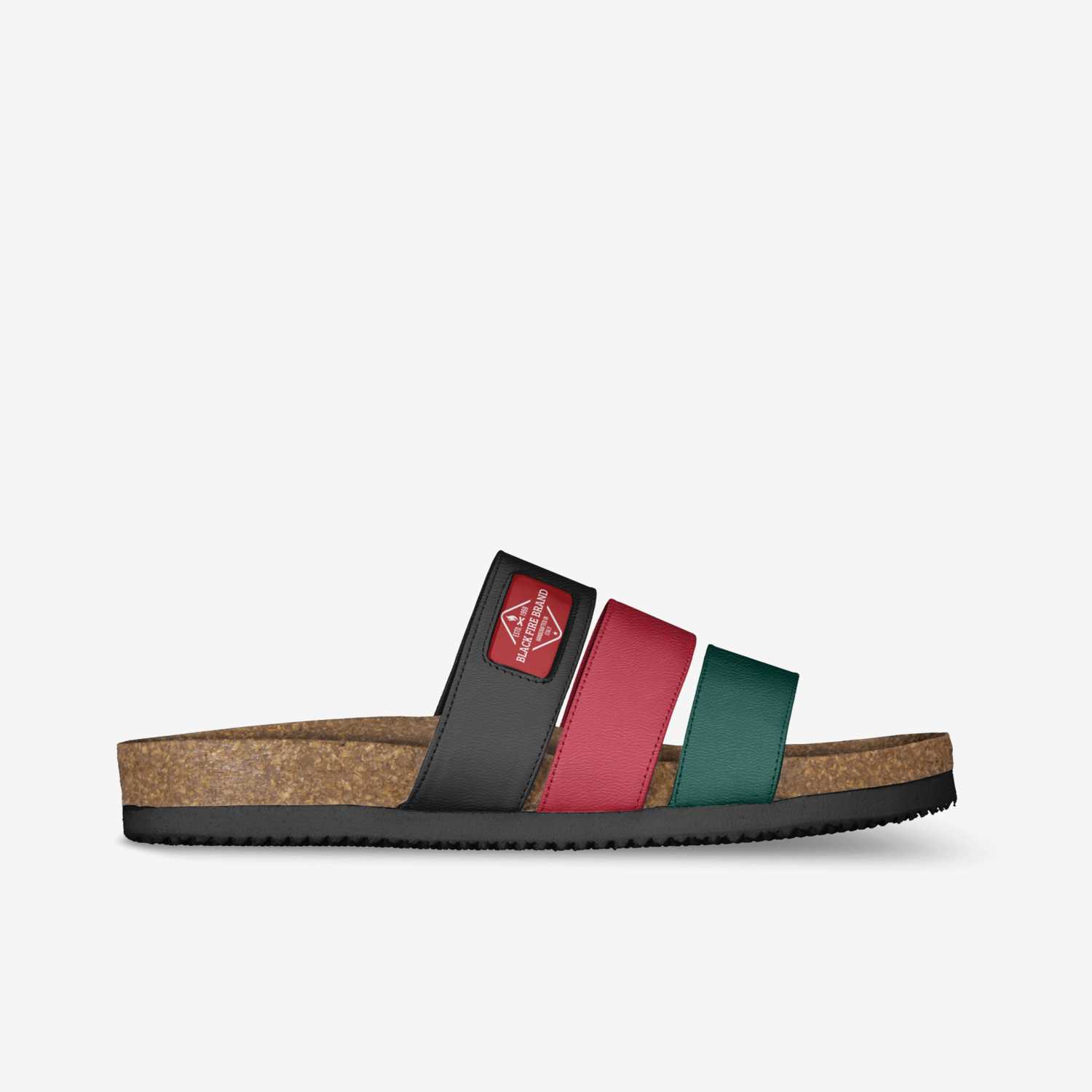 Black Fire Brand custom made in Italy shoes by Black Fire Brand | Side view