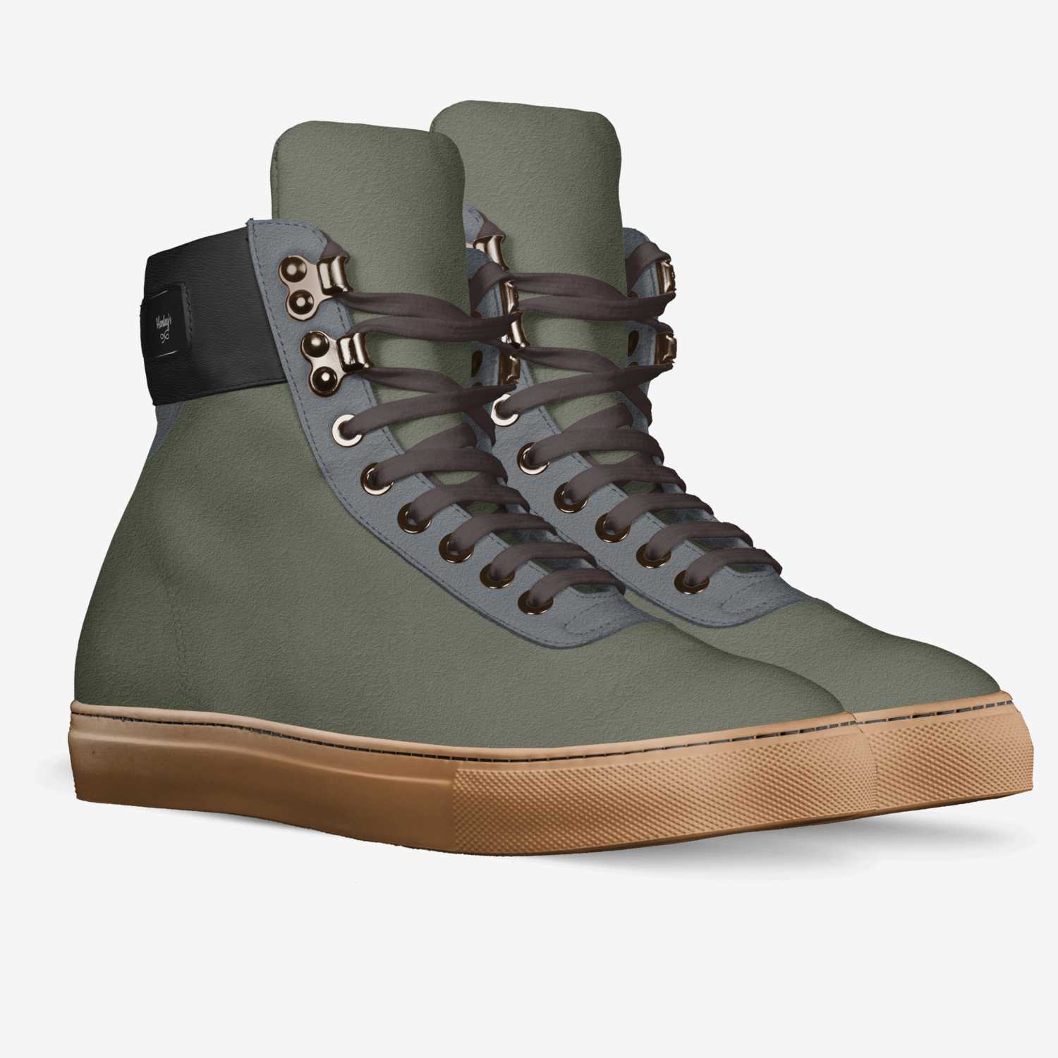 Henley's custom made in Italy shoes by Trai Henley | Double view