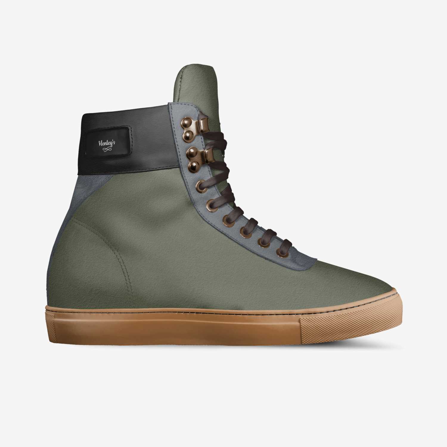 Henley's custom made in Italy shoes by Trai Henley | Side view
