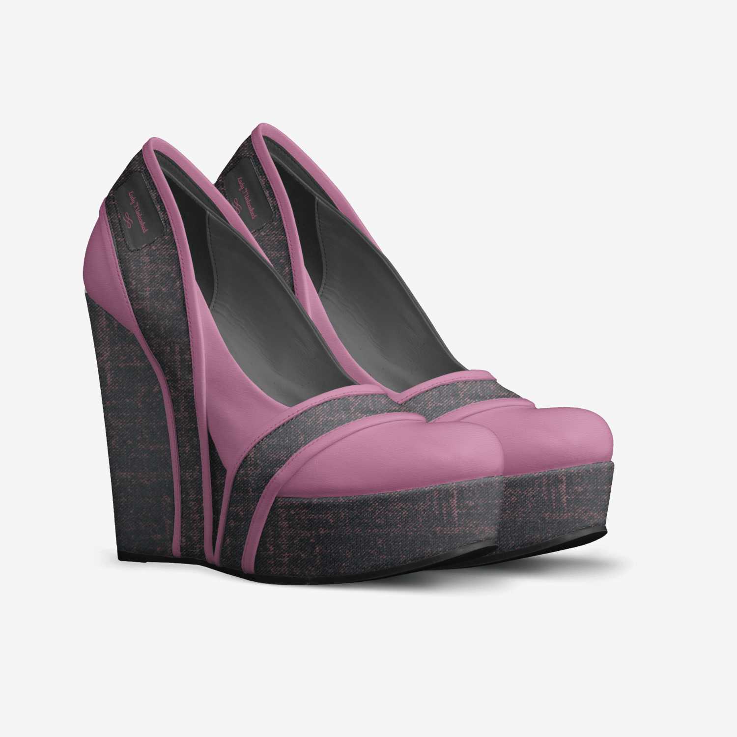 Lady T Unleashed  custom made in Italy shoes by Teri Katzenberger | Double view