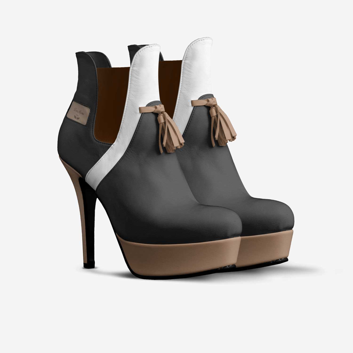 DraMama custom made in Italy shoes by Veronica Wilson | Double view
