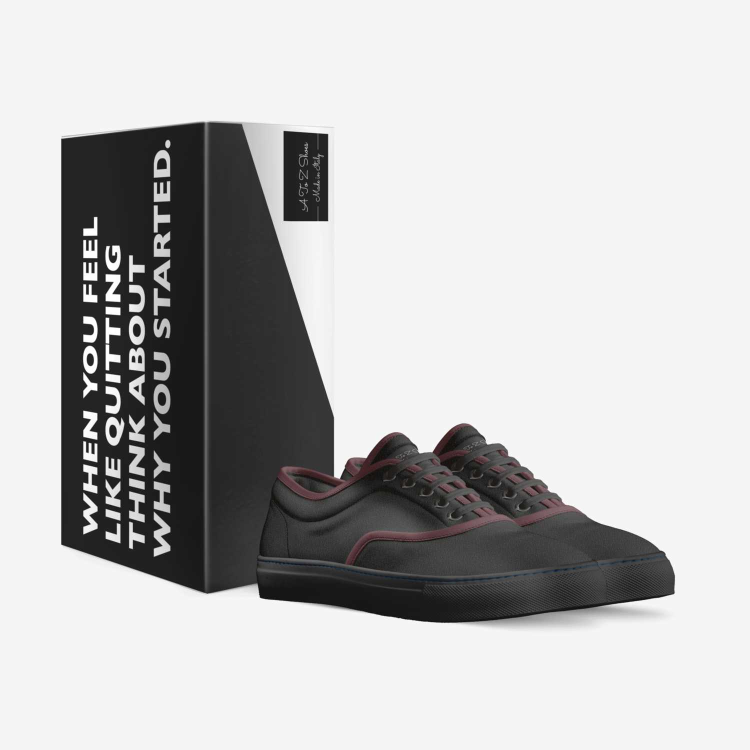 A To Z Shoes custom made in Italy shoes by Kaitlyn Antoniewicz | Box view