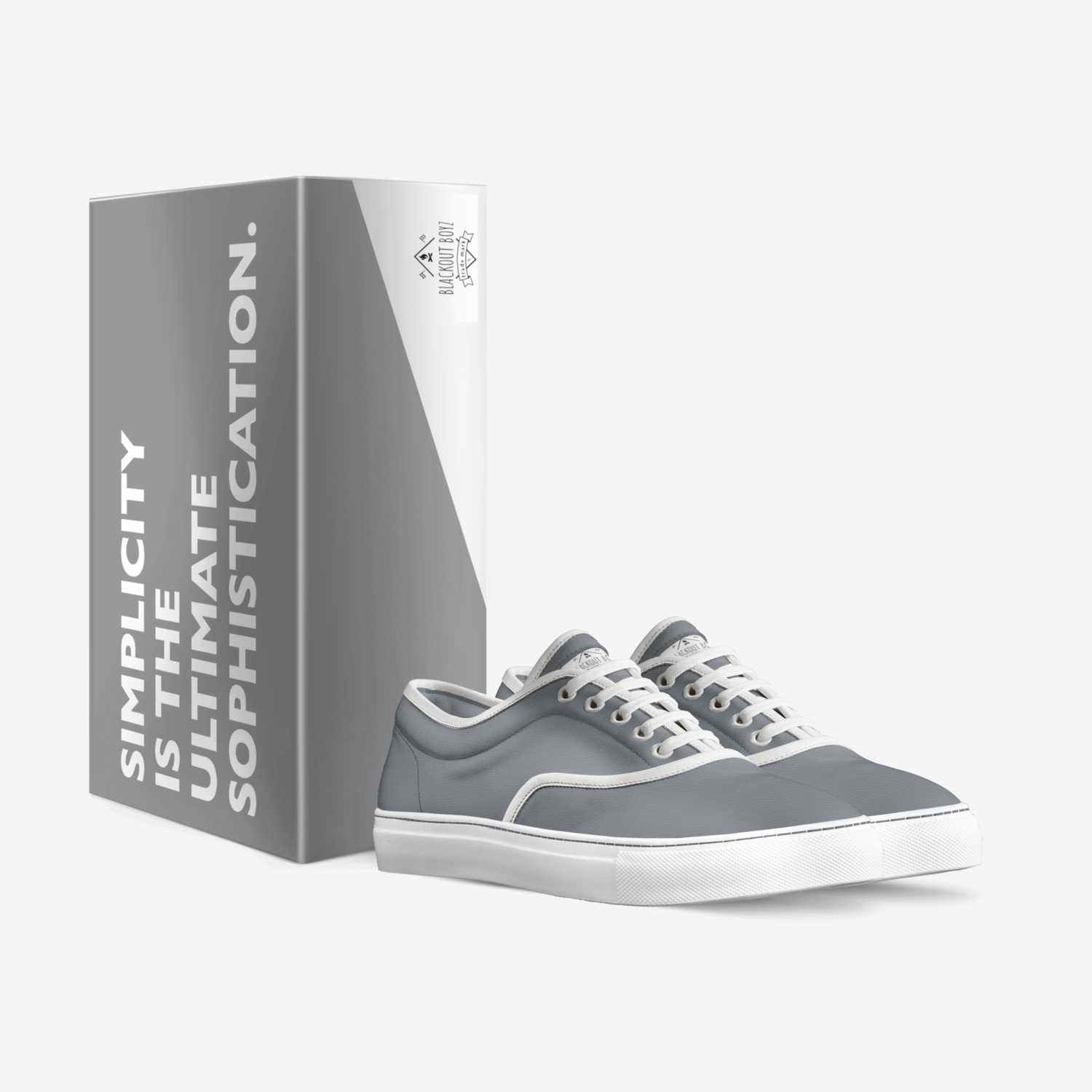 Blackout Boyz custom made in Italy shoes by Hugo Rubio | Box view
