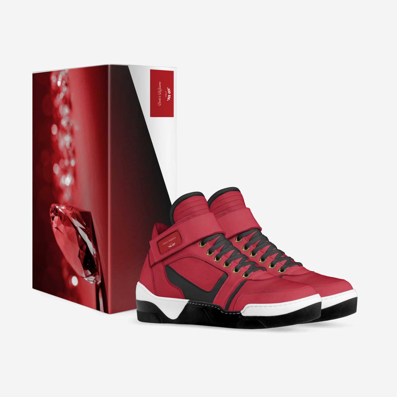 Dont'e LeJuane custom made in Italy shoes by Omarr Alexander | Box view