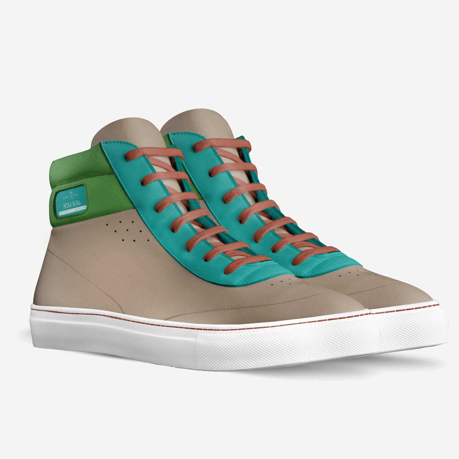 N!Xd KiKs custom made in Italy shoes by Chinita King | Double view