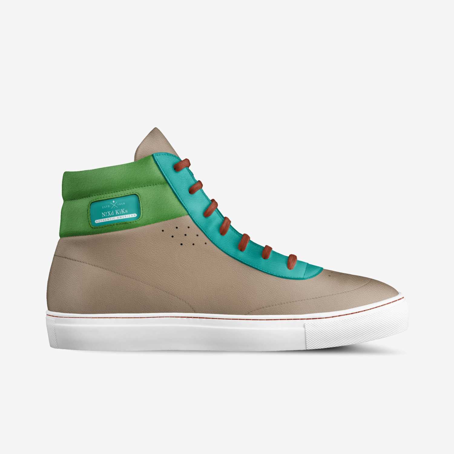 N!Xd KiKs custom made in Italy shoes by Chinita King | Side view