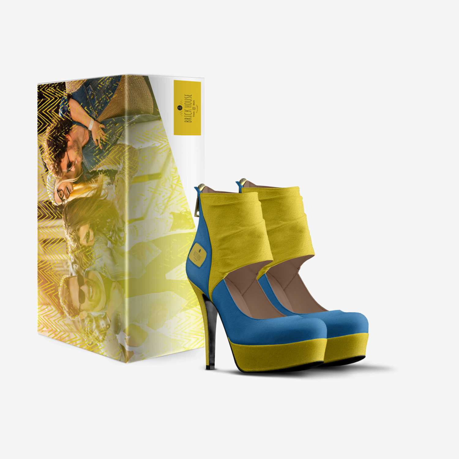 Brick House custom made in Italy shoes by Chel Brickhouse | Box view