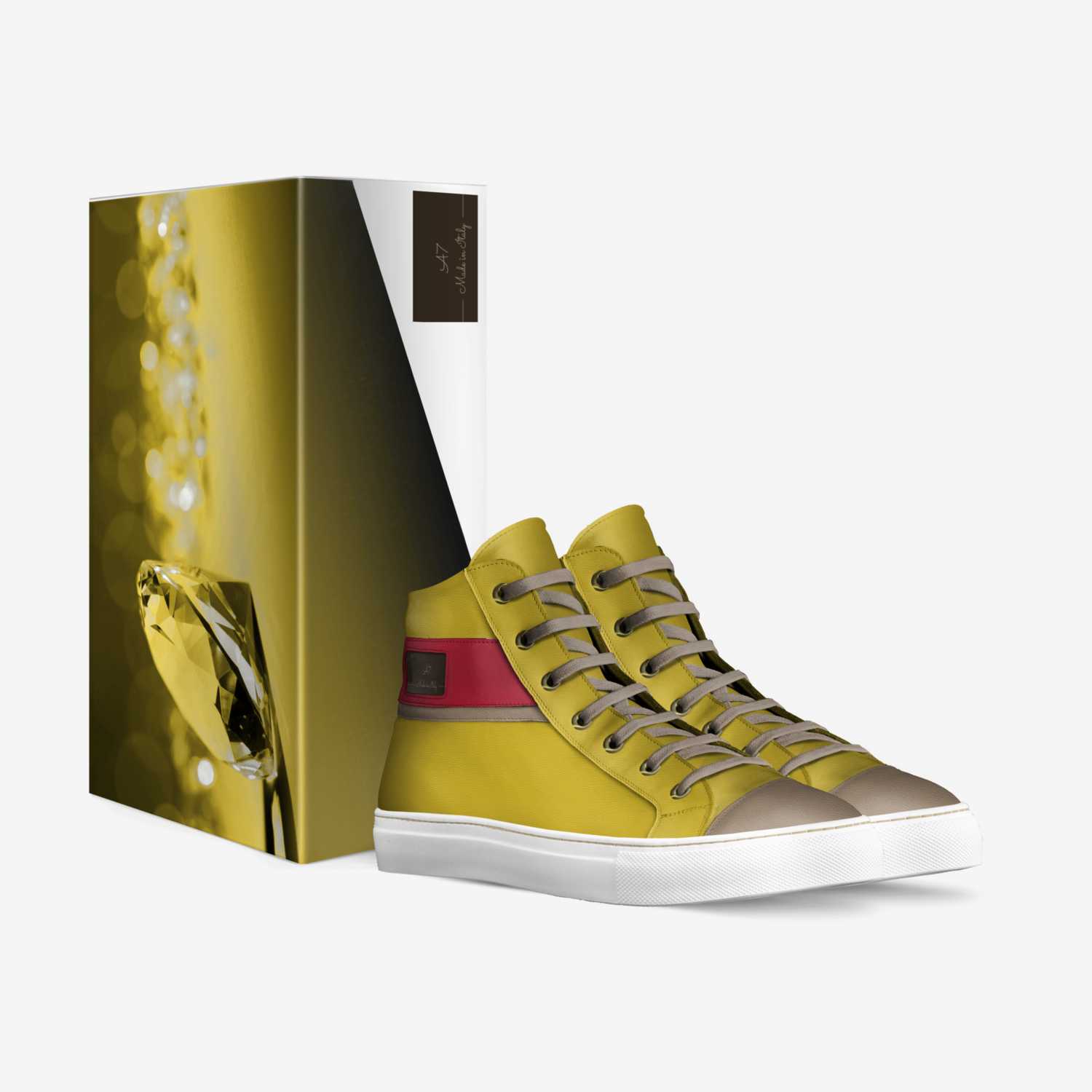 A7 custom made in Italy shoes by Aldarion Tidmore | Box view