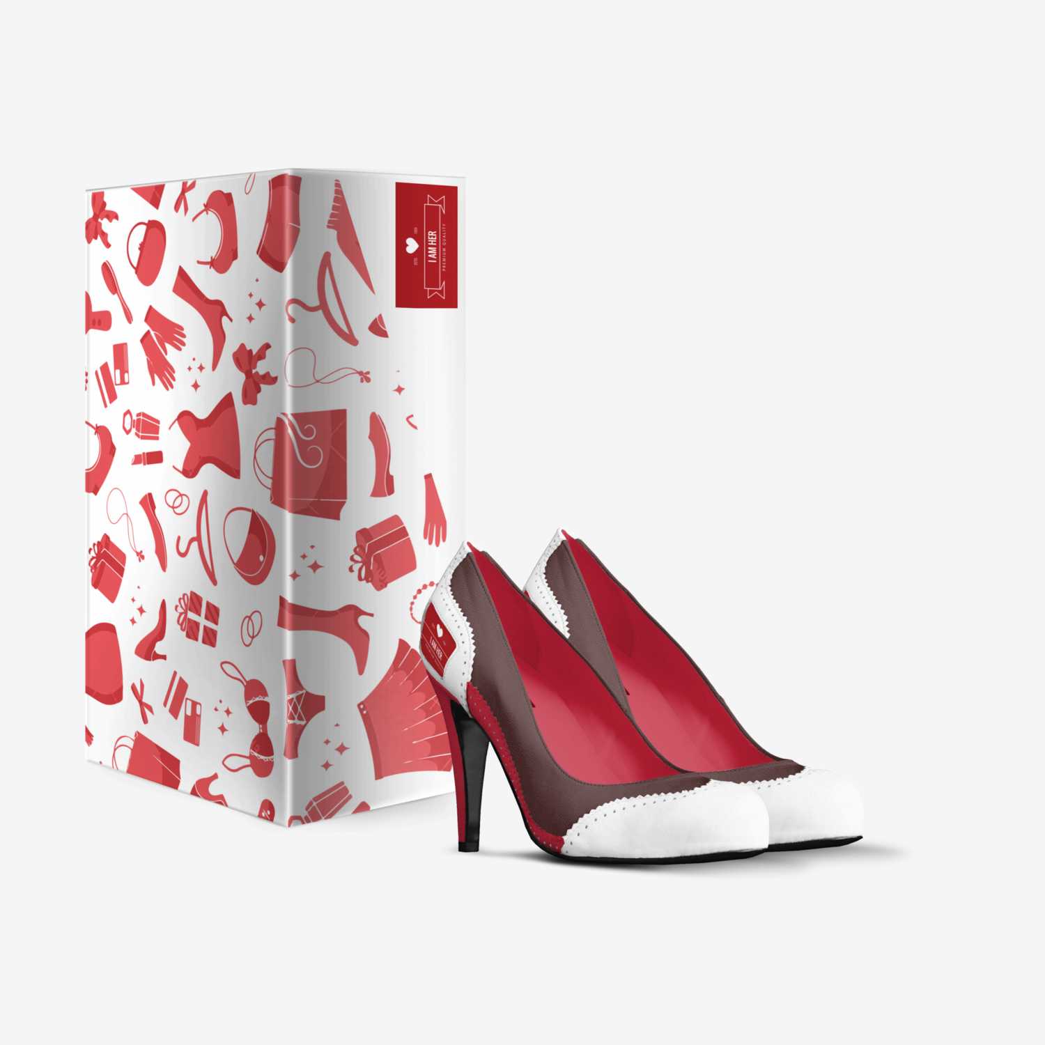I Am HER custom made in Italy shoes by Cenequa Nikkole Gaston | Box view