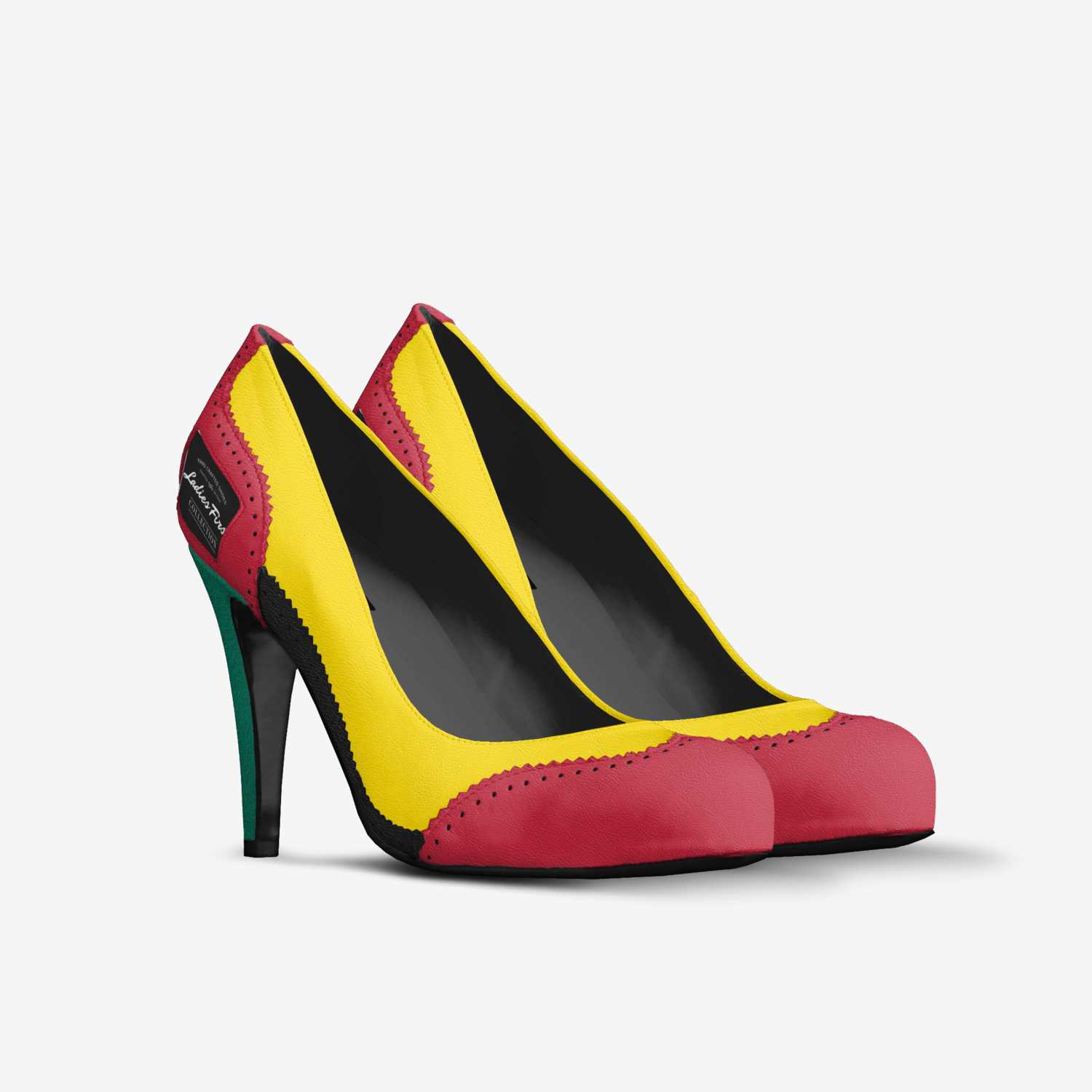 Ladies First custom made in Italy shoes by Christina Sanders | Double view