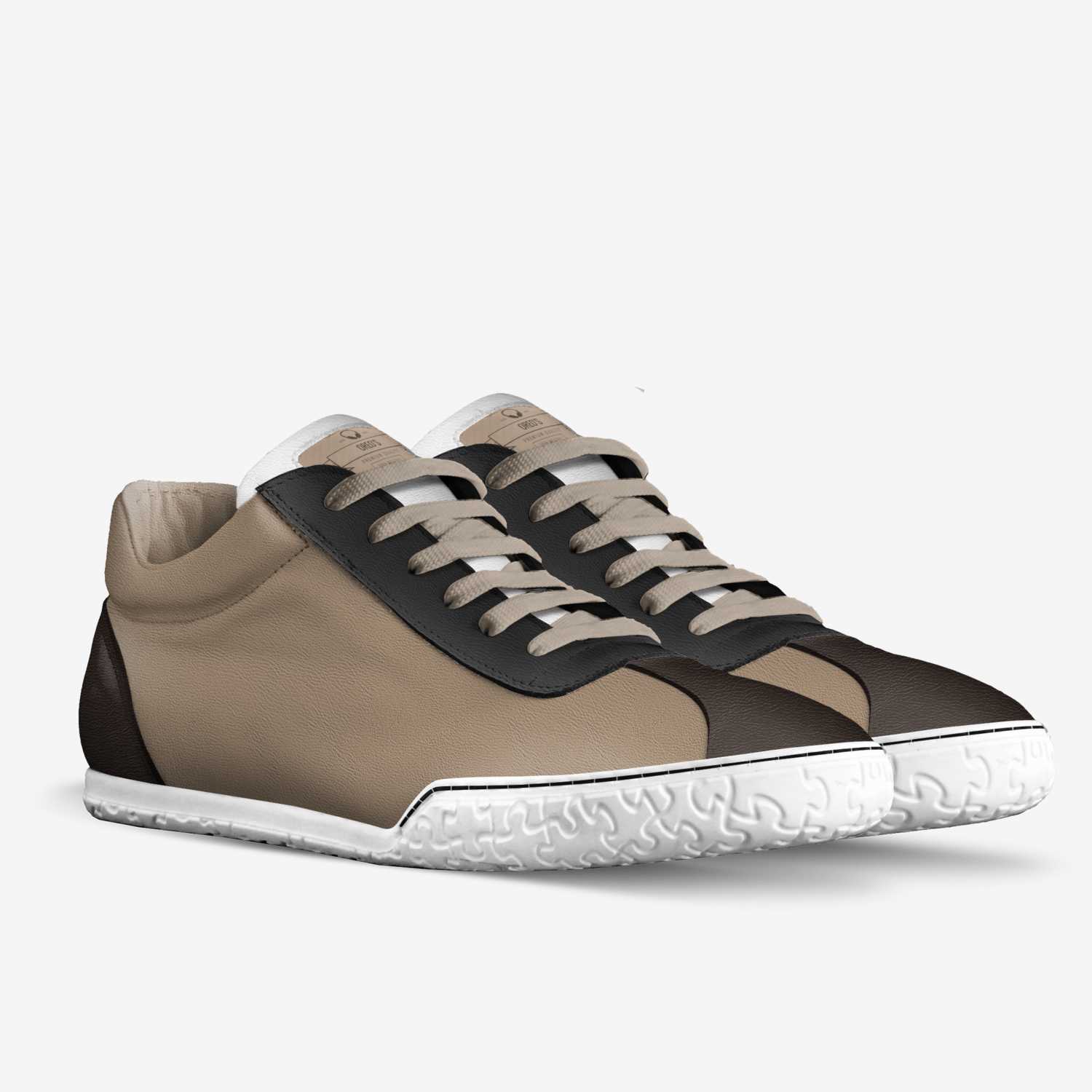 Oreo's custom made in Italy shoes by Lamar Copeland | Double view