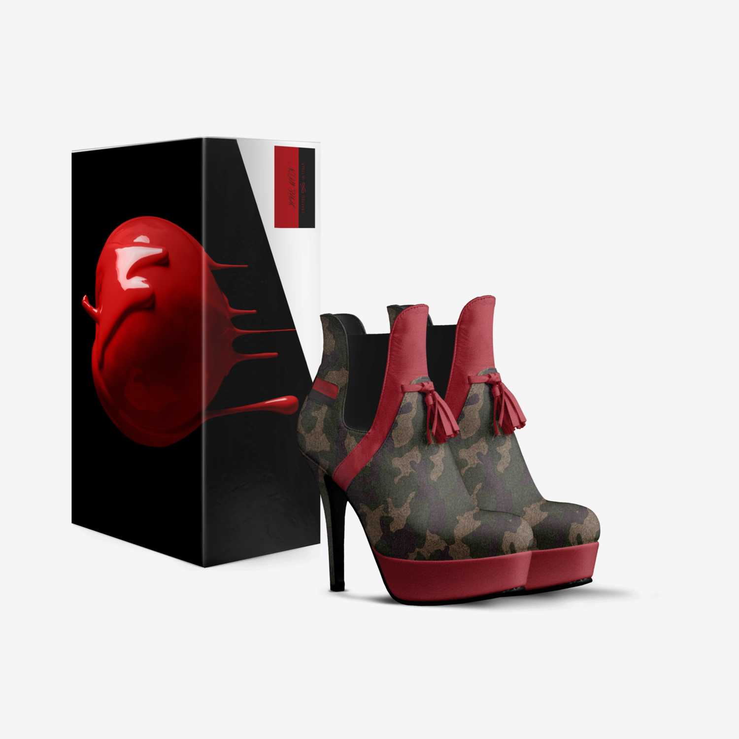 HÜEMÖN custom made in Italy shoes by Shariffa Nyan | Box view