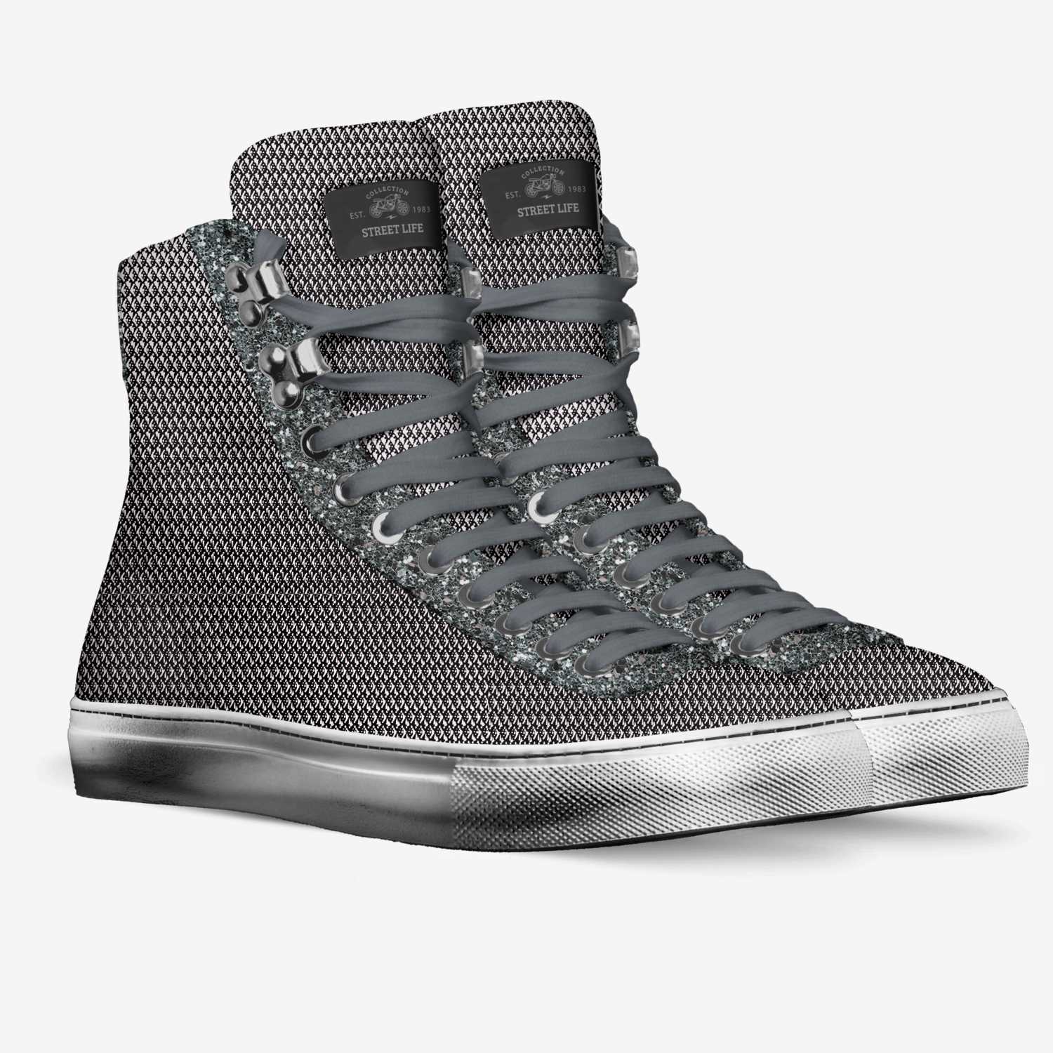 Street Life custom made in Italy shoes by Larry Perry, Sr. | Double view
