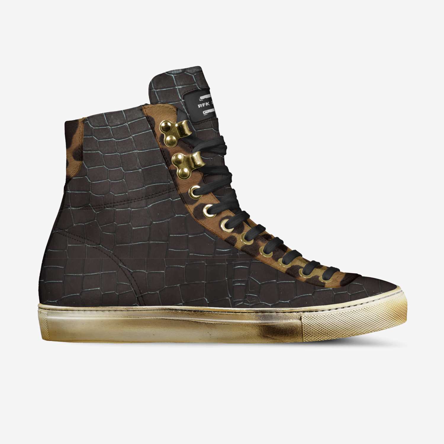 RFK D3s!gNz custom made in Italy shoes by Rudanie Kunst | Side view